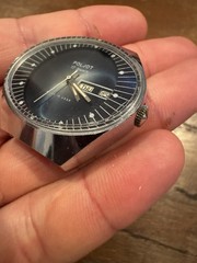 Vintage Poljot USSR Space Watch – 17 Jewels Mechanical / Runs Great – US Seller