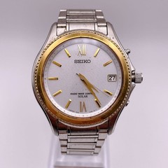 SEIKO 7B32-0AB0 Radio Controlled Solar Date Men’s Watch