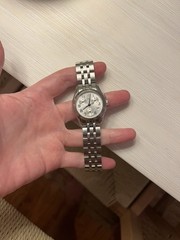 Victorinox Swiss Army Women’s Chronograph Date Quartz SS Bracelet White Dial