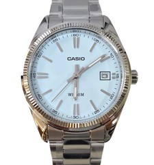 Casio UTP-1302PD-2A2 Stainless Steel Band 35 mm Dail Blue Unisex Adults Watch