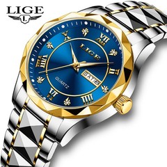 Waterproof Men Watch Stainless Steel Luminous Classic Business Quartz Wristwatch