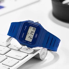 Casio F‑91W Series Retro Digital Watch LED Light Alarm Waterproof Quartz