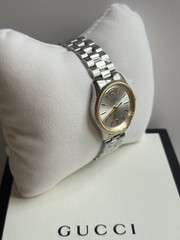Gucci G-Timeless 29mm Silver Dial Steel Women’s Watch YA1265063