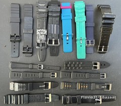 Various Resin Bands Casio etc Used – READ BELOW