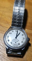 Rare Vintage 1940’s Movado Military Watch W/ Engraved Name 1942 Soldiers Watch