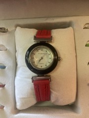 This is a St George watch set with interchangeable bands and bezels