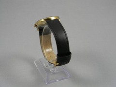 Timex Indiglo Watch Men Easy Reader 35mm Gold Tone Date New Band New Battery