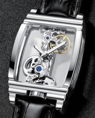 Mens Skeleton Mechanical Waterproof Luxury Watch Leather Hollow Great Gift Idea