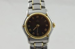Ebel Sport Classique Mini 23Mm Ladies Watch 1057901 White Good Condition Black