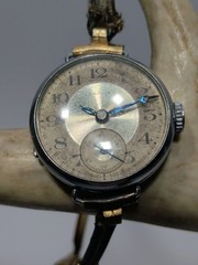 ✨ANTIQUE✨ 1920’s Dahlia Wristwatch w/ Sub-seconds Hand – Vintage Watch
