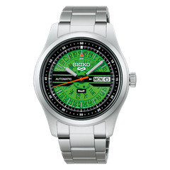 Seiko 5 sports SBSA323 HUF collaboration limited edition model HUF Green New