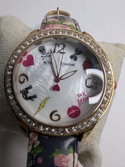 BETSEY JOHNSON 50th Anniversary Edition Rose Gold Bezel ( Fits 7-8.5 In/ READ)