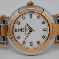 CABOCHON 16088 Mineral Crystal Quartz Analog Women’s Watch Sz.5 1/4″ New Battery