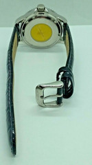 Vntg Invicta 4396, Wildflower, 10 yr bat & new, 34 mm MOP Dial, NW Leather Strap