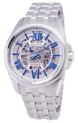 Bulova Classic Stainless Steel Silver Dial Automatic 96A187 Men’s Watch