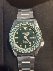 Seiko 5 Rowing Blazers Green Dial 38mm Auto Day/Date 100m Box Set