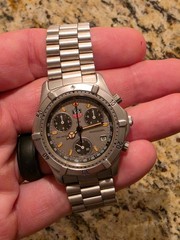 TAG Heuer 560.206 CE1111.BA0325 Mens 2000 Series Chronograph Watch Blue Gray