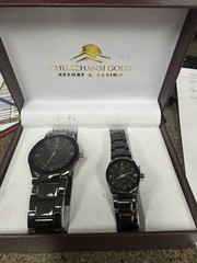 Pair of His And Hers Watches From CHUCKCHANSI GOLD CASINO RESORT