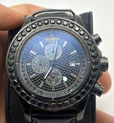IceTime Crown 2 Watch 49mm with 5cts of black Diamonds 49mm Case