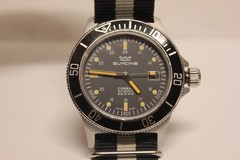 Swiss Glycine Combat Automatic Sub 20ATM Men 24hr Military 42mm Watch GL0083 J55