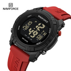 Naviforce 7104 Luxury Men Fashion Watch Water Resistant Wristwatches Silicone St