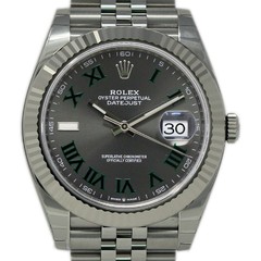 Rolex New Datejust 126334 41mm Wimbledon Slate FACTORY WARRANTY DATED2021 #RL400