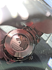 Rare Fossil ME3039 Automatic Black Stainless Steel WATCH 45MM NIB ,NEVER WORN!!