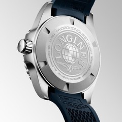New Longines HydroConquest GMT 41mm Blue Rubber Men’s Watch L37904969