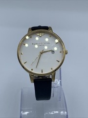 Olivia Burton 38mm Watch Bee Theme New Battery READ DETAILS