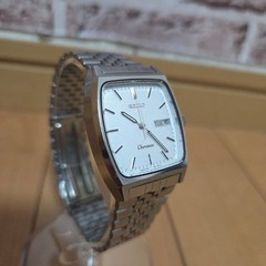 New Battery SEIKO Chronos Day Date Silver 5H23 5110