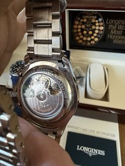 Lot, 2 Longiness automatic. Master collection moonphase and GMT, authentic.