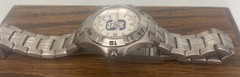 Vtg Fossil Watch Stainless Steel 100M 330ft Water Resistant PR 5339 1.5″Dial