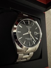 Tissot Gentleman Men’s Power Automatic 80 Black Dial Watch – T127.407.11.061.01