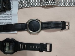 Vintage Digital Watches Solar Binary Calculator