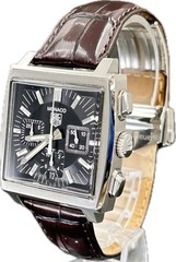 TAG HEUER Monaco Chronograph CW2111-0 Automatic Mens Watch Excellent A7296