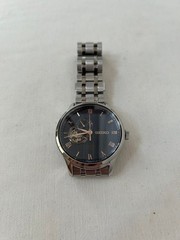 Seiko Presage SARY187 4R39 Automatic Navy Roman Dial See-Through Mens Japan