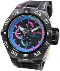 Invicta Subaqua Noma IV Men’s 50mm Midnight Neon Day Date Quartz Watch 49878