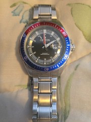 Croton Pepsi Diver Watch