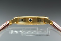 [Near MINT] GUCCI 7200M 34mm White Dial Gold Quartz Men’s Watch From JAPAN