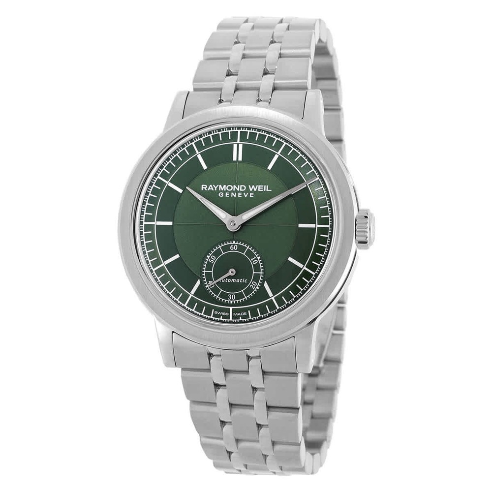 Raymond Weil Millesime Automatic Green Dial Men’s Watch 2930-ST-52001