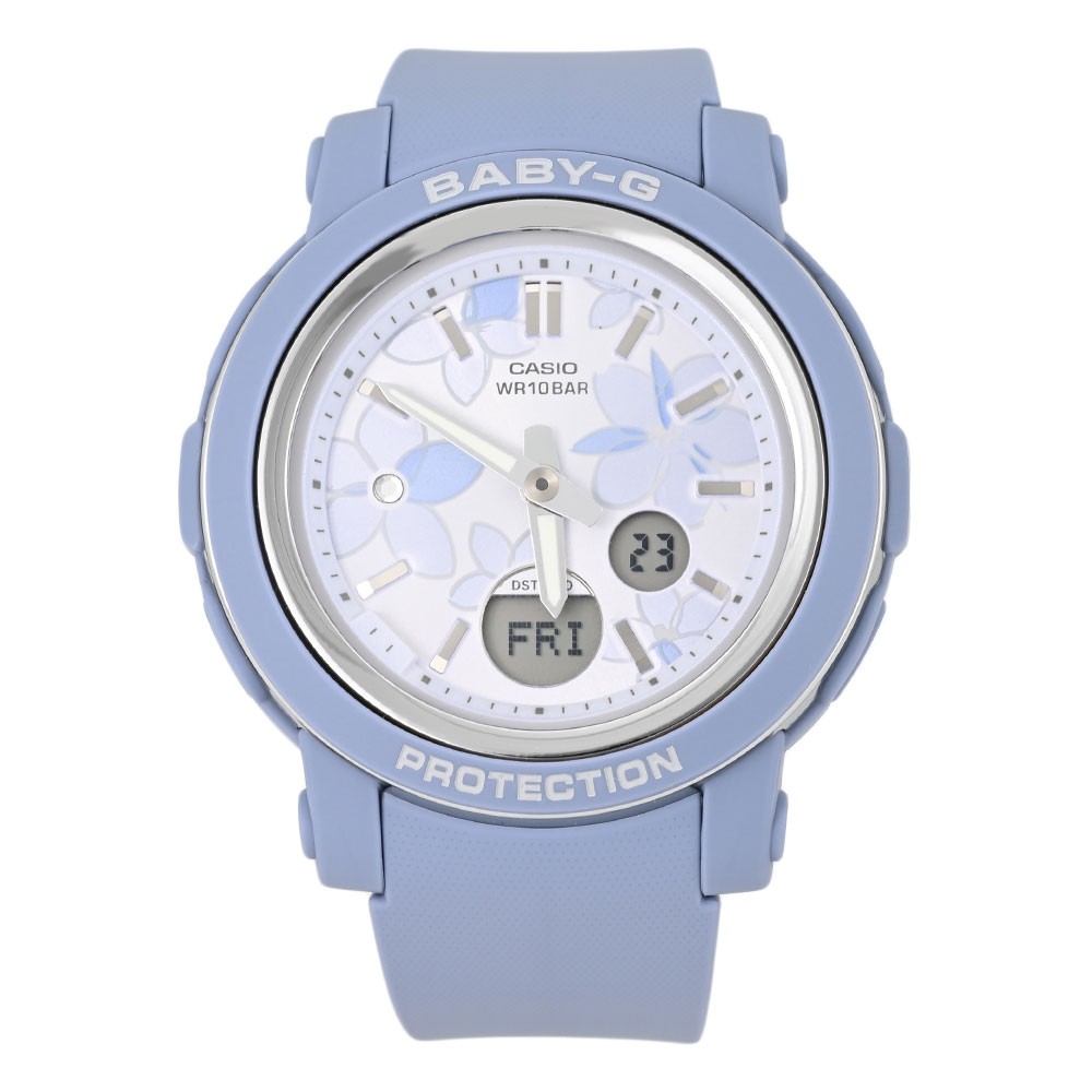 CASIO G-SHOCK BGA-290FL-2AJF BGA-290 Series Quartz Analog & Digital Light Blue