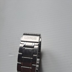 Men’s Lorus Ana digi watch 22mm stainless steel bracelet watch fits up to 220mm.