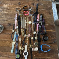 Lot Of Misc Watches Timex, Various smart Watch Untested Repair Or Parts