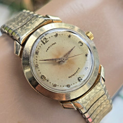 Vintage HAMILTON K-455 Men’s automatic watch Cal.661 10K GF 1956