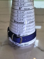 Funkotype “Happy Winky Facew Crown” Quartz Watch New Nato Navy Band 41mm 8.75″