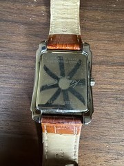 Kenneth Cole Men’s KC1327 Men’s Croc Leather Strap Watch #128