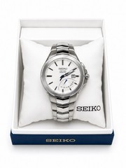 Seiko Coutura Kinetic 5M84-0AF0 SRN063 Men’s Watch Complete Set Box Papers