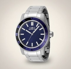 Invicta Specialty Gramercy Men’s Watch 45mm Steel Blue Dial Model 48965 – NIB