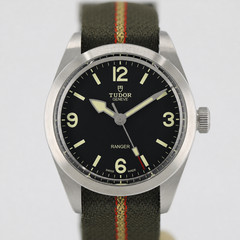 Tudor Ranger 39mm Black Dial on NATO M79950-0003