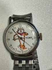 Vintage Rare 1976 Kellogg Cereal Tony The Tiger Watch Unique Collectors Cartoon